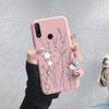 Love Heart Leopard Plant Rose Pattern Phone Case For Huawei P30 P20 Lite Y6 Y7 2019 Pro Honor 9X 20 Daisy Shockproof Soft Cover