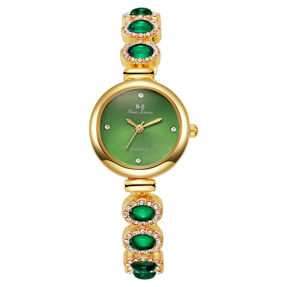 Bracelet Type Ladies Business Watches Elegant Quartz Wristwatch Women  Bracelet Watch  Daily Use