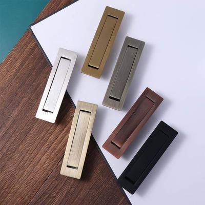 Stainless Steel Drawer Handle Cabinet Pulls Drawer Knobs Cabinet Door Handle Durable Hidden Concealed Handles Furniture Door