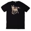 T-Shirt Wolf Motiv Einsamer Wolf Husky Outdoor Geschenk BaumwolleWird in neuem Fenster oder Tab geöffnet