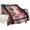 Madoka Kaname Madoka Magica Vintage Stripe Design Throw Blanket Thins Luxury Brand Wednesday Decorative Sofas Blankets