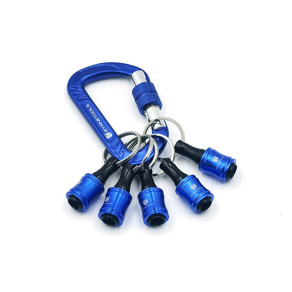 BYRNETOOLS Bai En Aviation Aluminum Carabiner Bit Holder: High-Quality Quick Release Drill Connector Rod