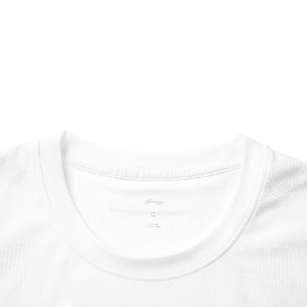 Li Ning Table Tennis Series Solid Color Breathable Versatile Short Sleeve T-Shirt And Mid Waist Shorts Casual Sports Set Men Sets AATV071-2