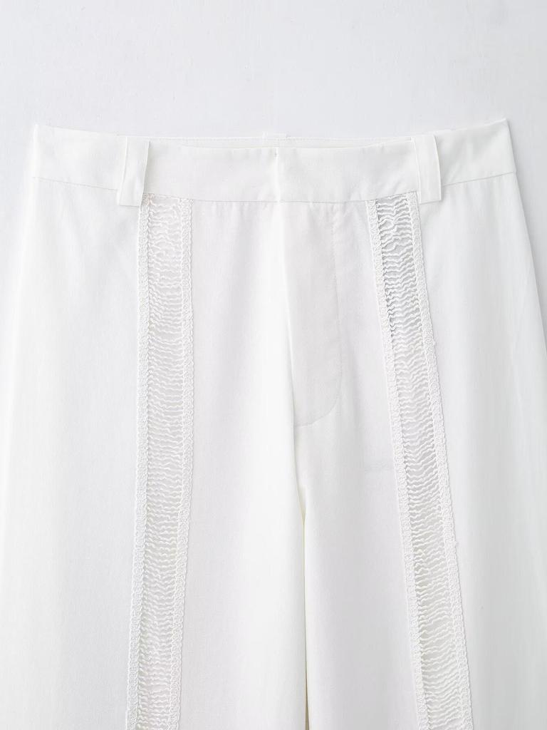 2025 Spring Women's European & American Style Long Sleeve Shirt and Pants Set