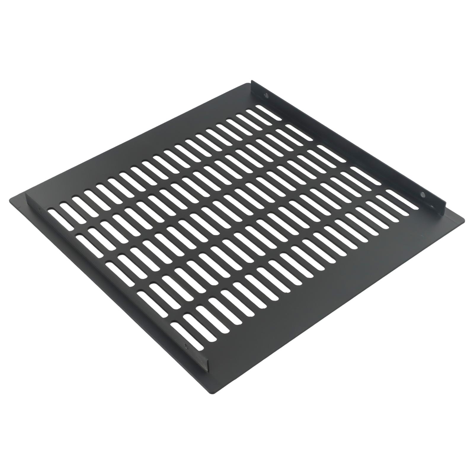 

New Practical Ventilation Grille Exhaust Mesh Aluminum Alloy Breathable Mesh Louvered Square Wardrobe Width 300mm чёрный