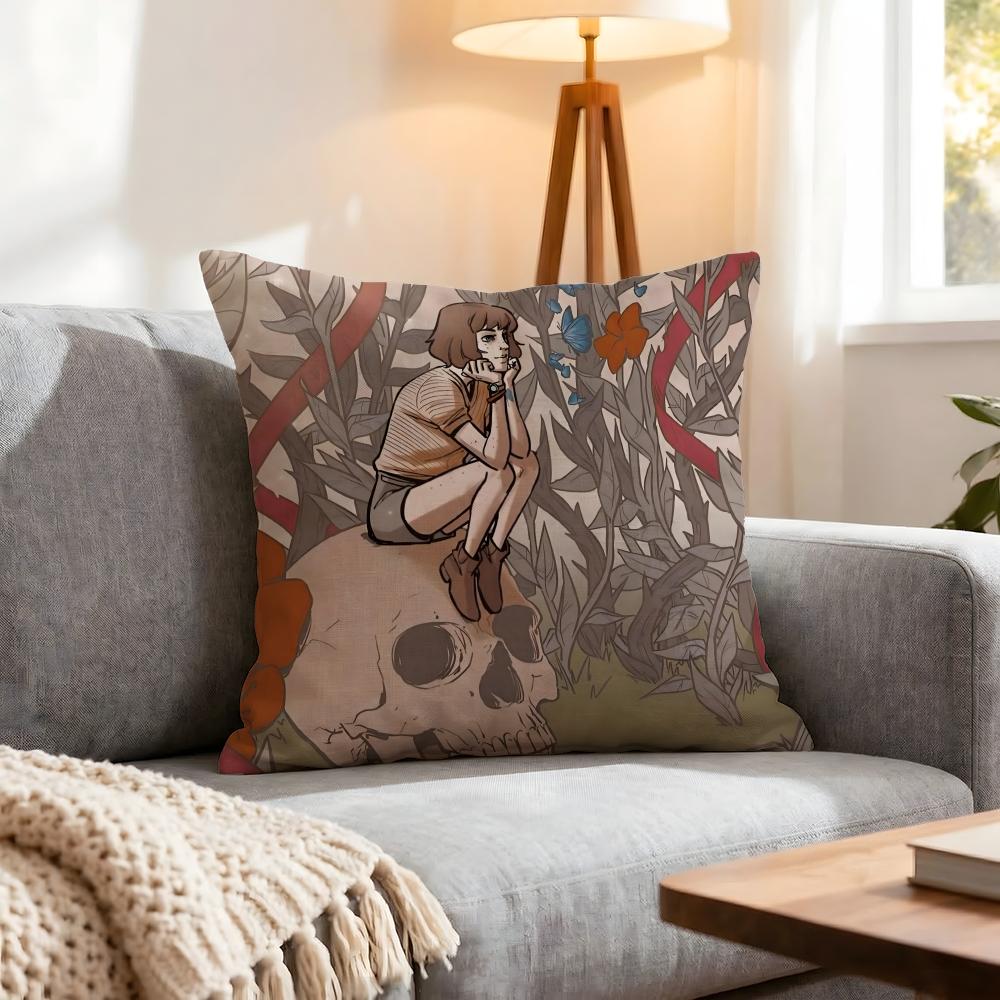 Game Life Is Strange Cushion Cover Pcs Decorative Covers Soft Cushion Case for Sofa Couch Decor x x Pillowcases