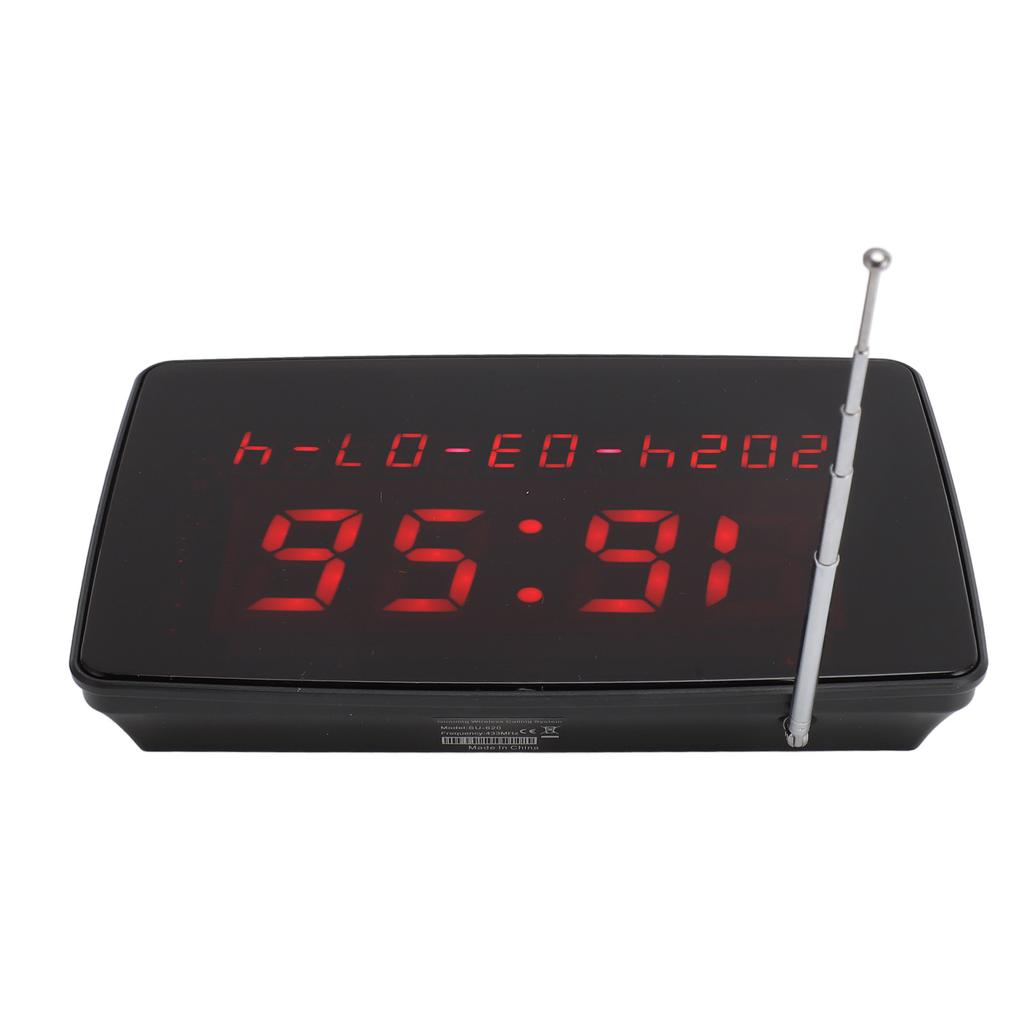 Wireless Call System 20 X Buttons 1 X Receiver Pager System for Hotel Hospital Restaurant 100‑240V