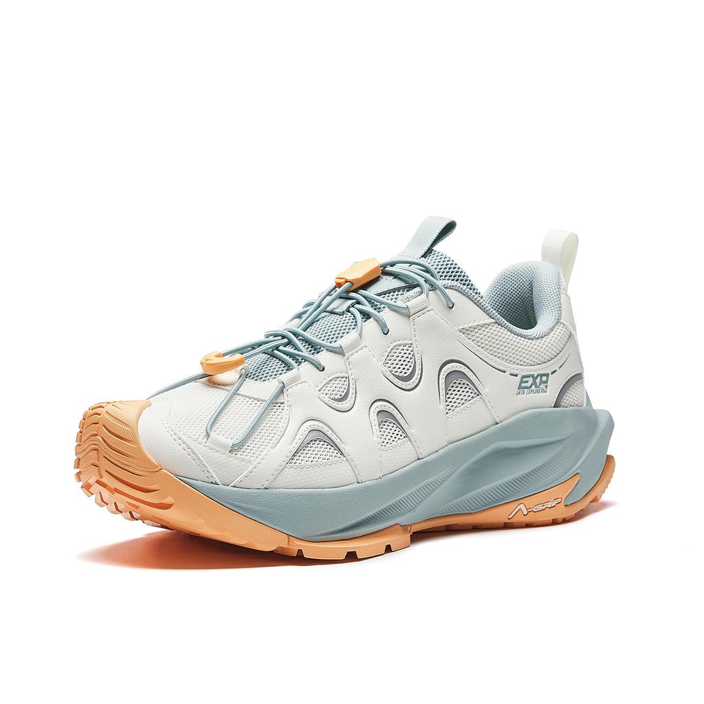 Anta Explore Lite Versatile Outdoor Shoes Men Shoes Ivory-White Moss-Green 912616639-2