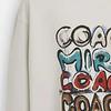 COACH FW23 Sweatshirt Men's Light Gray (Unisex) Sweatshirts CK694 RE1