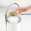 Cordless Table Lamp Rechargeable LED Night Light with 3 Color Stepless Dimming Ambient Lighting Bedside Lamp for Bedroom