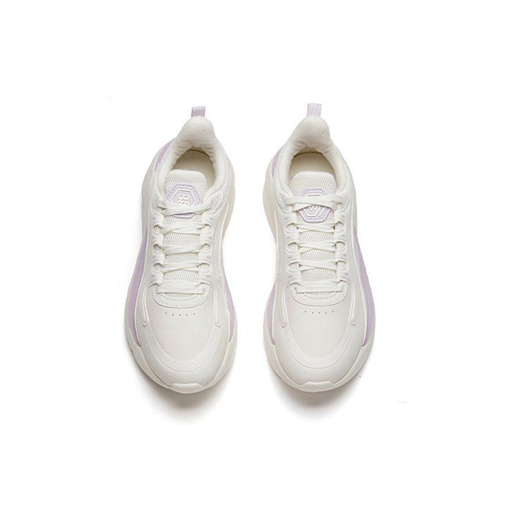 ANTA Training Shoes Women's Low Top White/Purple 122147715-16