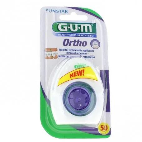 Sunstar Gum Ortho Floss 50 штук