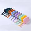 Waterproof Silicone Makeup Storage Bag Vintage Smooth Zipper Portable Pouch for Cosmetics Earphone Keys Travel