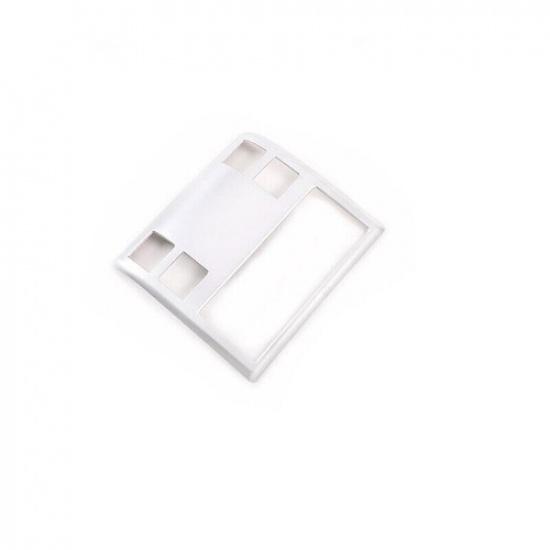 Fit For BMW X3 E83 2006-2010 Matte Silver Roof Reading Light Frame Decor Cover