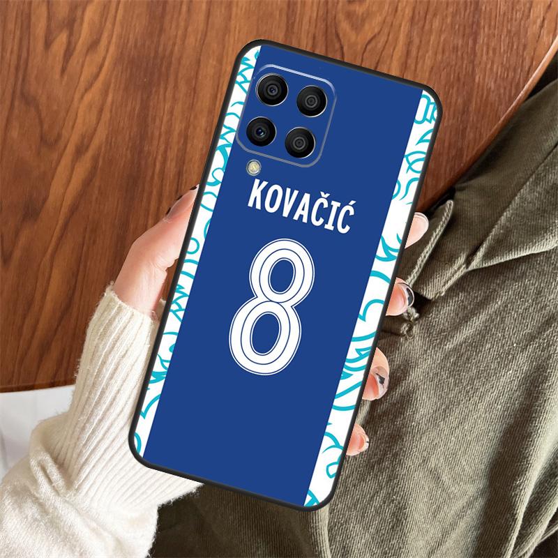 Football Player Number Lucky Case For Samsung Galaxy M53 M33 M23 M13 M14 M54 M11 M21 M31 M51 M12 M22 M32 M52 M31s Coque