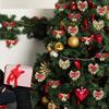 25Pcs Xmas Style Bell Ornaments Premium Christmas Tree Hanging Decorations Pendants Home Holiday Decor