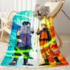 Naruto: Team Adventure Blanket Soft Warm Cozy Perfect for Picnics Bed Couch Four Seasons Universal Playful Design