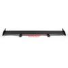 Bruce Shark Universal Aluminum Adjustable Rear Trunk Spoiler Wing for & Cars, Black, 13#