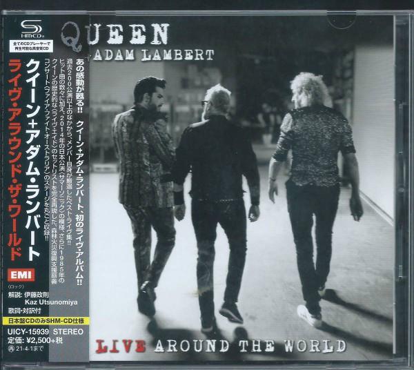 CD QUEEN ADAM LAMBERT live around the world SHMCD UICY15939 EMI 2020 Япония Obi Rock