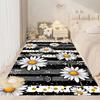 This New, Fresh Daisy Print Rug Is Suitable for Decorating Bedrooms, Living Rooms, Kitchens, Gardens, Balconies, and Sunrooms.