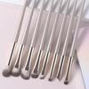 8pcs Makeup Brushes Set Portable Travel Kit Includes Concealer Brow and Eyeliner Brushes Soft Eyeshadow Eyeliner Makeup Tool