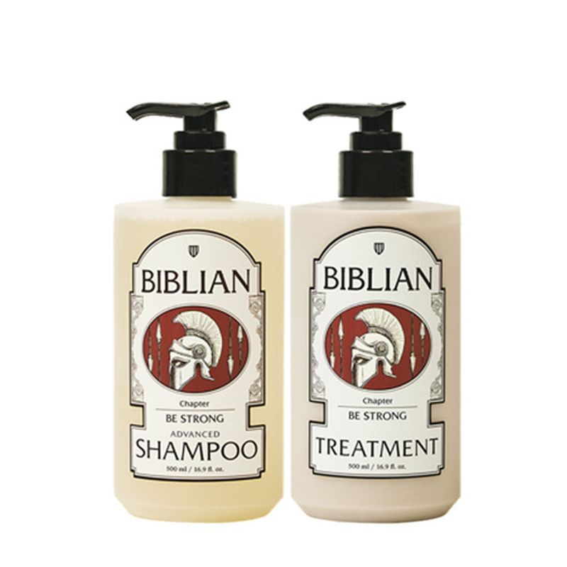 BIBLIAN BISTRON Advanced Shampoo 500ml + Treatment 500ml Bistrong Advanced Shampoo 500ml + Treatment 500ml
