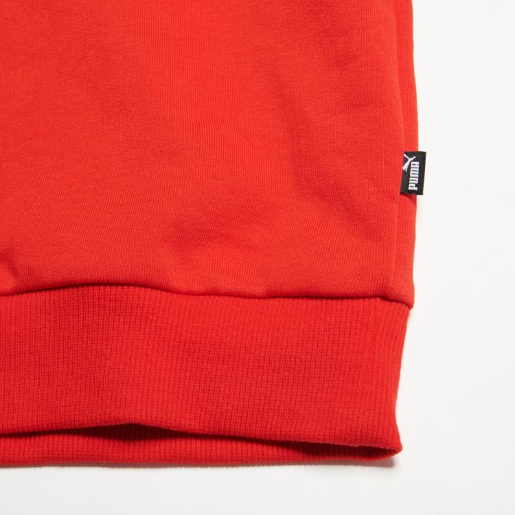 Puma Pullover Comfortable Crew Neck Sweatshirt Men Sweatshirt Red 848731-05
