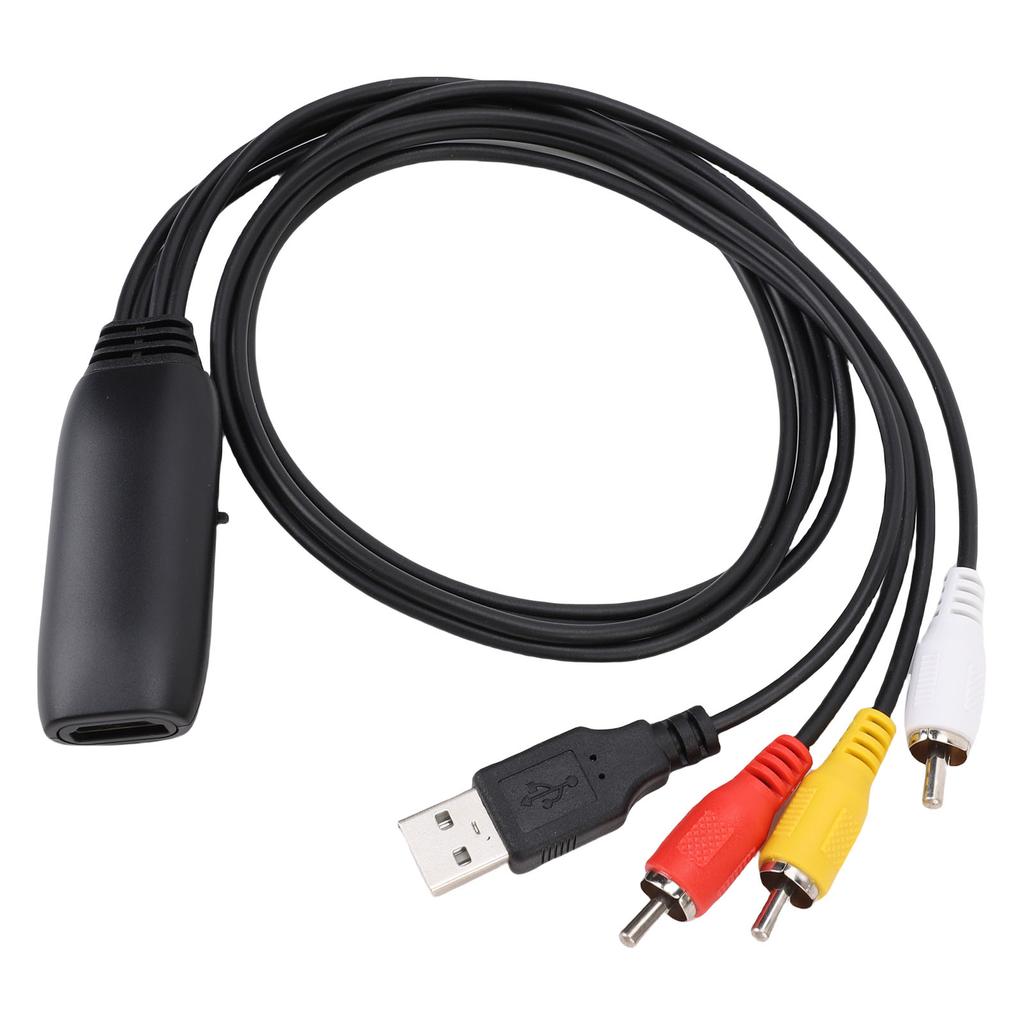 Video Sound Converter AV to HDTV DVD Game Console Converter with High Definition Multimedia Interface Cable