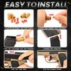 WUniversal Fit Soft Toy Gun Refill Kit, Reusable Soft Shells & Bullets Durable Safe For Action-Packed Shooting Strike