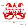 Weihnachtsdekoration Lustige Brille Brille Rote Nase Elch Brille Weihnachtsdekoration Kindergeschenk