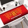 Tappetino per mouse con stemma del Manchester United, Tappetino per mouse, Tappetino per mouse da gioco, Tappetino per tastiera, Decorazione da scrivania per computer portatile, Regalo per fan, Regalo di compleanno