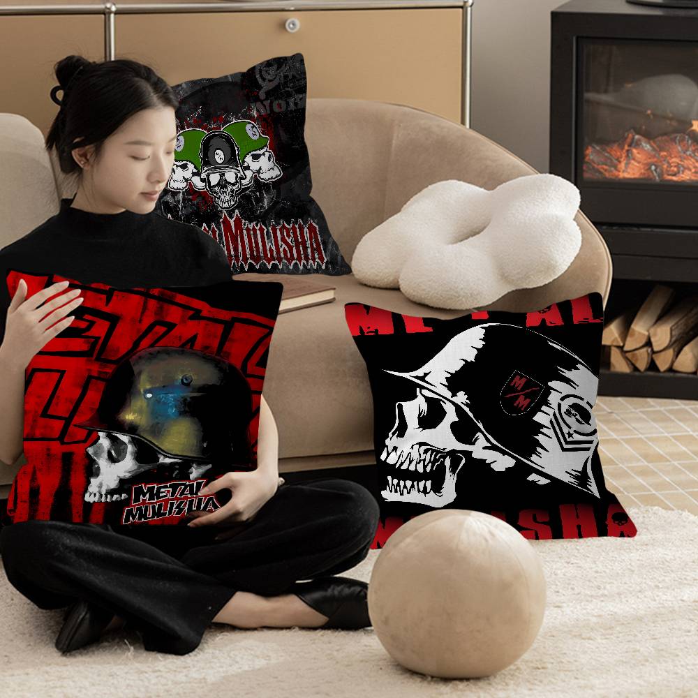 M-Metal M-Mulisha Pillow Gifts Home Office Furnishings Bedroom Sofa Car Cushion Cover case 45x45cm