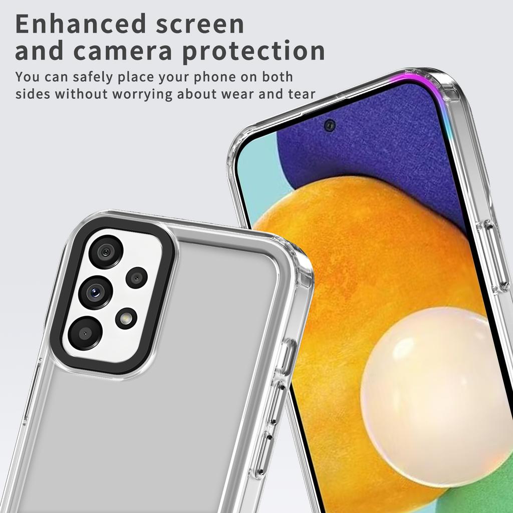 For Samsung Galaxy A52 5G/A52 4G/A52s 5G Clear Cases Anti-Scratch PC+TPU Phone Cover