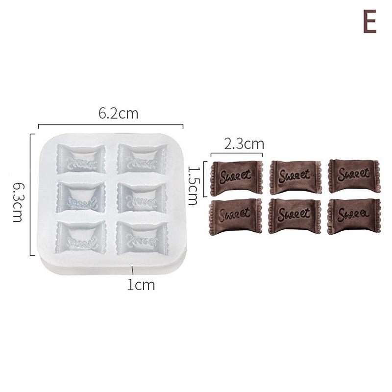 Diy Cream Biscuit Silicone Mould Cake Decoration Waffle Chocolate Mold Hand Made Dessert Baking Kitchen