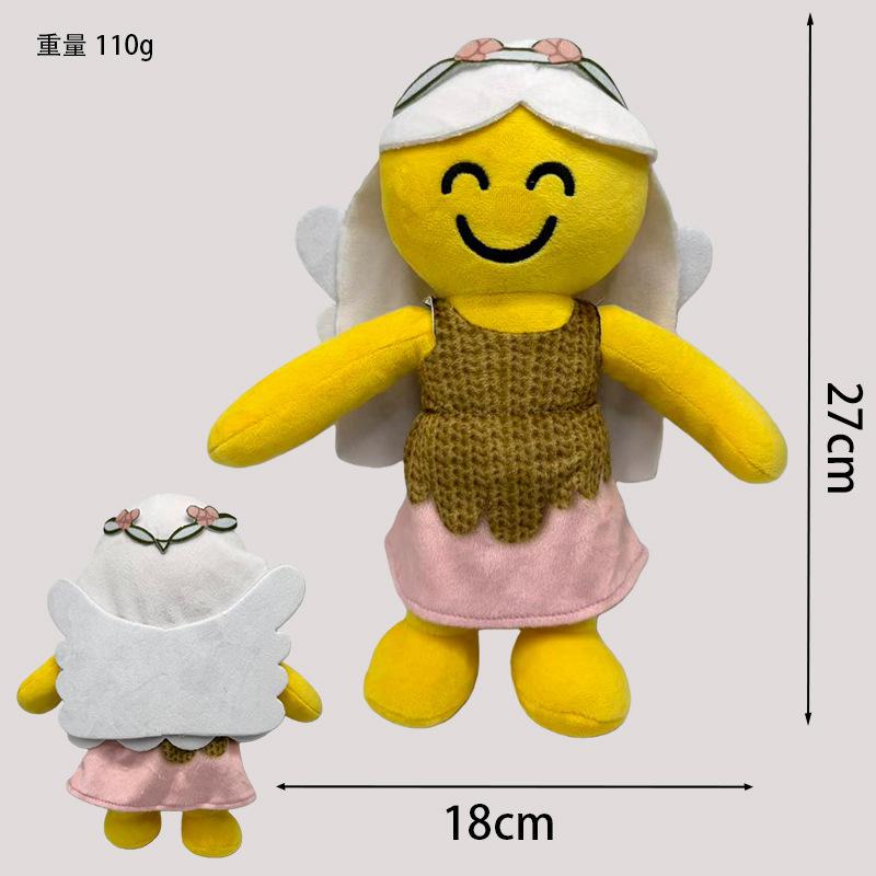 New Plush Game Merchandise Brown Stand And Sit Elk Deer White Owl Stuffed Doll Pillow For Kid Gifts