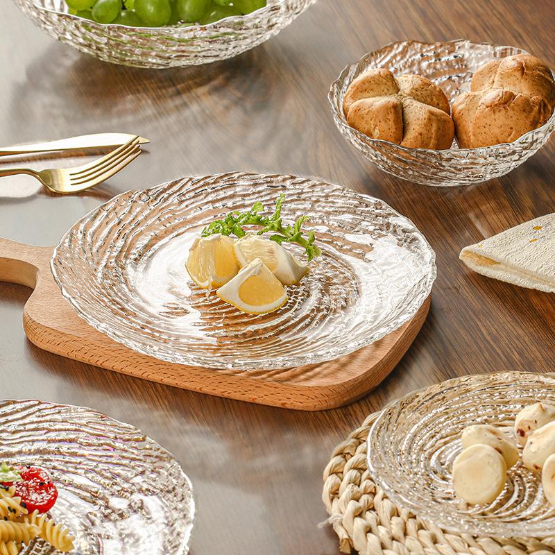 Canghai Glass Bowls & Plates: Luxury Soup, Dessert, Salad, Snack, & Fruit Bowls and Plates.