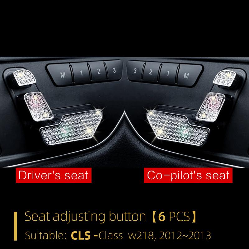 For Mercedes Benz CLS W218 C218 2011-2018 4Door Coupe Crystal Diamond Interior Trim Bling Rhinestone Accessories
