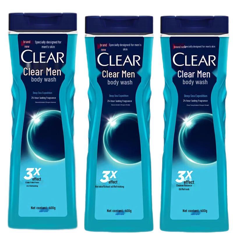 CLEAR Men s Deep Sea Adventure Cologne Shower Gel