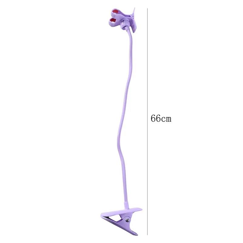 Faul Handy Schwanenhals Ständer Halter Stents Flexible Bett Schreibtisch Tisch Clip Halterung für Arm