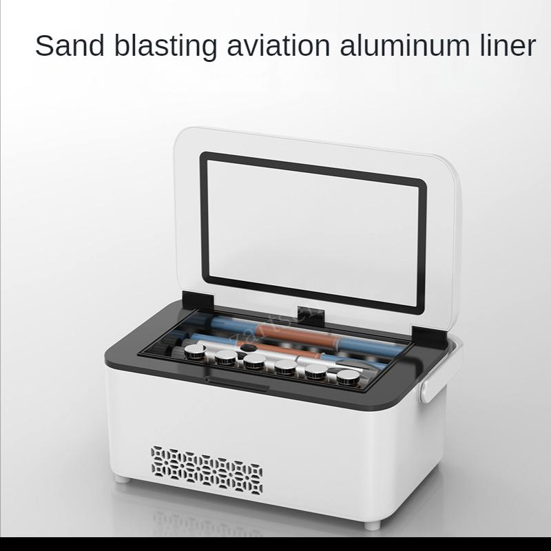Tragbarer Reise-Medizin-Gefrierschrank, Diabetiker-Insulin-Kühlschrank, Mini-Kühlschrank, Kofferbox, Kühlbox für Autoreisen und den Heimgebrauch