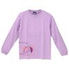 Moomin Mama SNOWY WAY HOME Long Sleeve T-Shirt, Light Purple, Size M