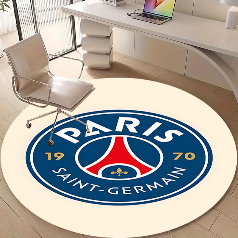 1pc Football Team (65) Design Printed Area Round Carpet for Bedroom Living Room Home Decor Rugs Mat Non Slip Mat Rug for Bedside