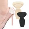 Fersenpflaster-Set High Heels Weich Verschleißschutz Anpassung und Anti-Rutsch Halbe Größe Samtstoff Multifunktional Zufälliges Pflaster