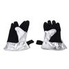 Welding Gloves Cowhide Leather Heatproof Fireproof Barbecue Gloves for BBQ Grill Fireplace Industrial