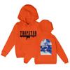Unisex Letter Print Hooded Sweatshirt Loose Fit Long Sleeve Casual Pullover Winter