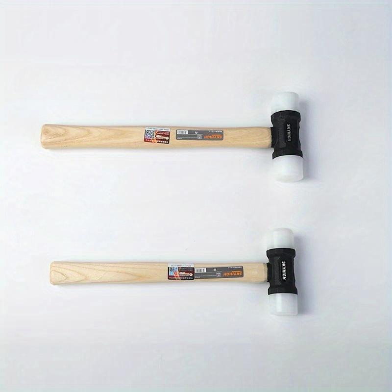 1Pc Nylon Head Mallet Hammer Dual Face Jewelry Metal Art Leather Craft Tool Handmade DIY Leather Punch 32/35mm Choose