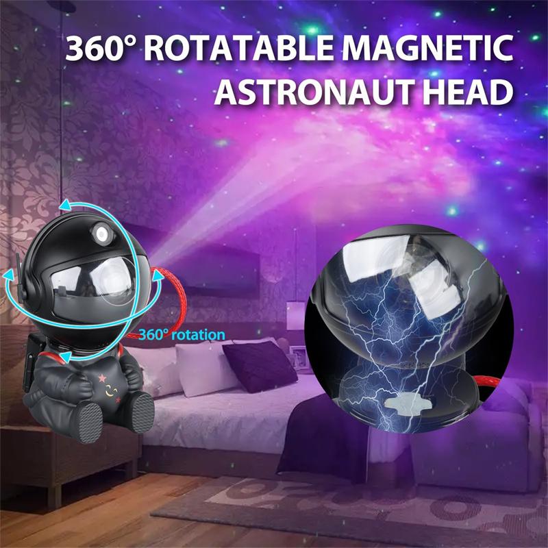 Star Projector Galaxy Night Light Astronaut Space Projector Starry Nebula Ceiling Led Lamp For Bedroom Home Decorative Kids Gift