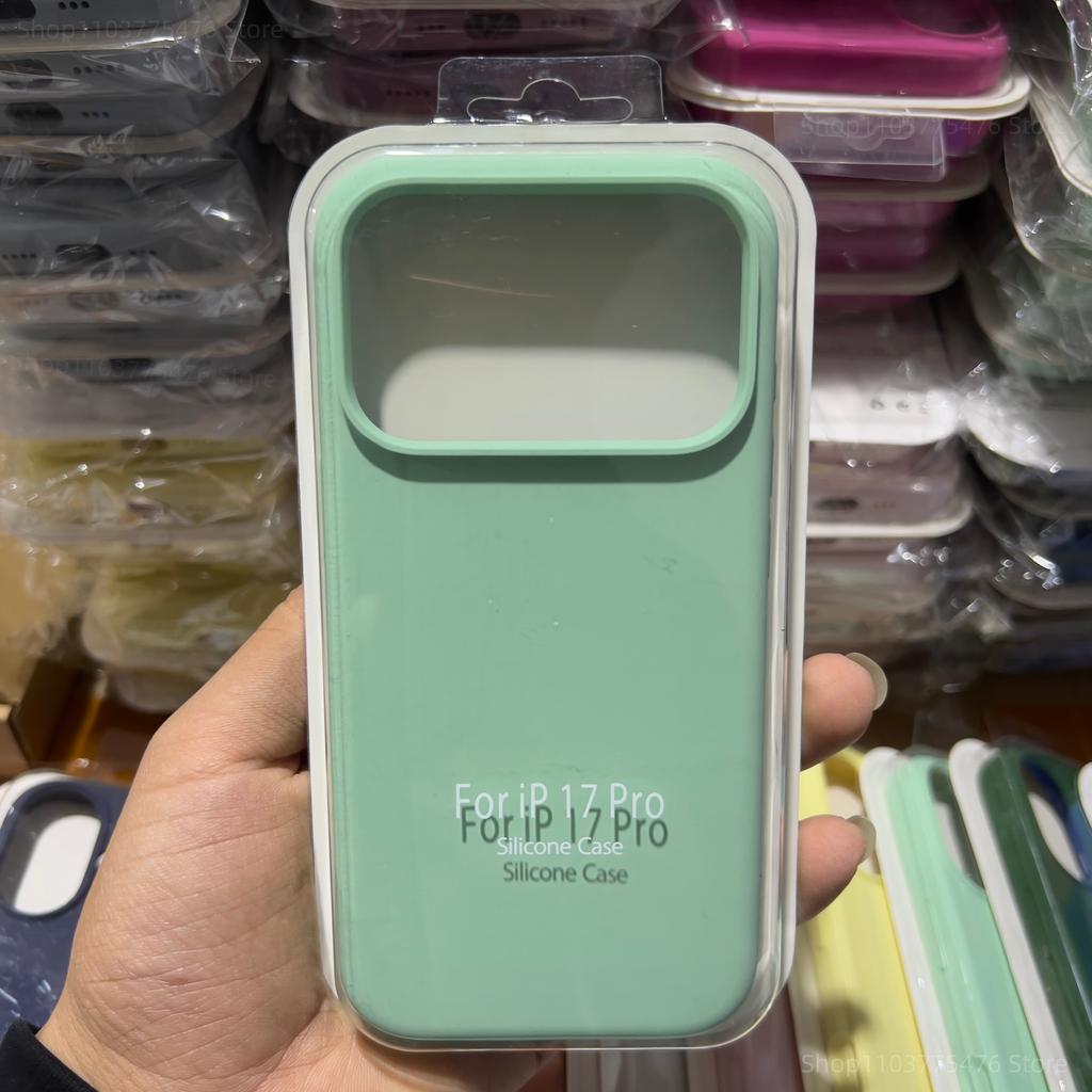 Original 1:1 Liquid Silicone Skin Feel Soft Case for IPhone 12 11 Pro Max XS MAX XR 7 8 Plus SE 2026 Full-pack Anti-Drop Cover