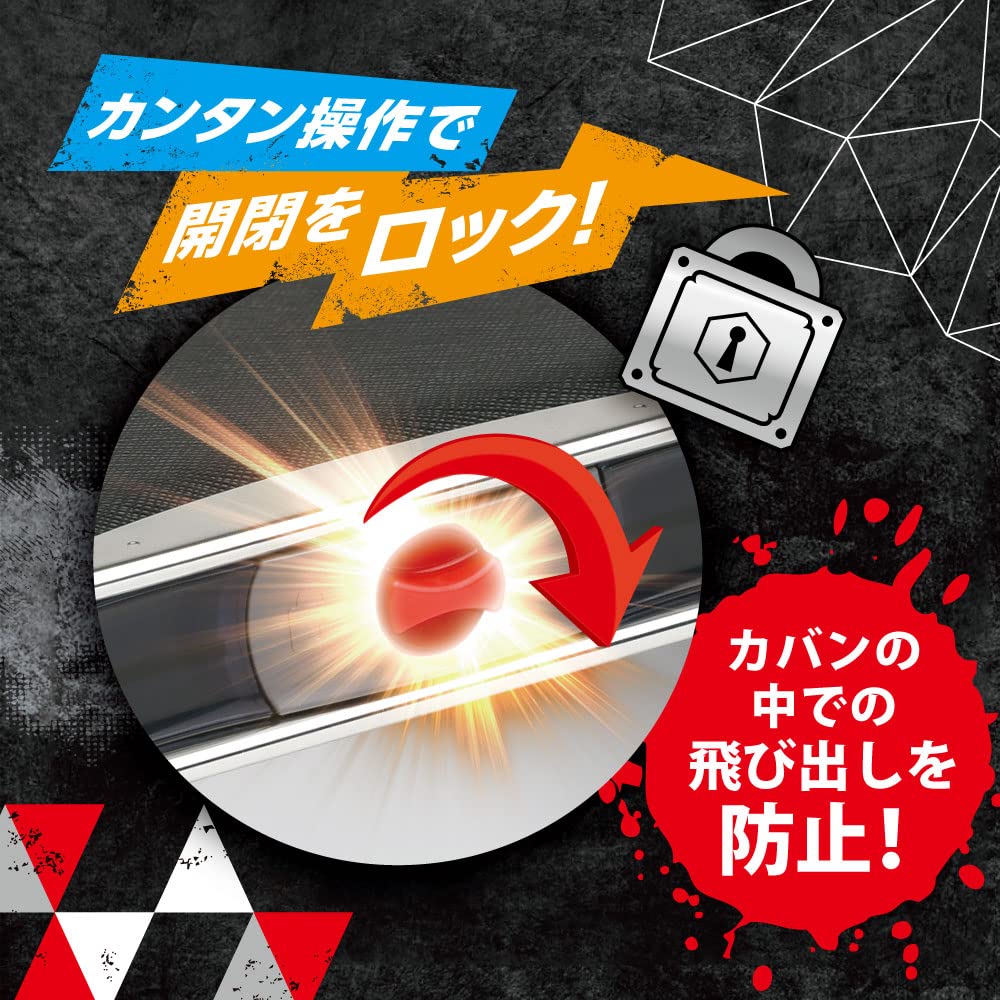 Sonic Brave Allock Slim Pencil Case with Clear Double-Sided Pouch, Blue, FD-5670-B