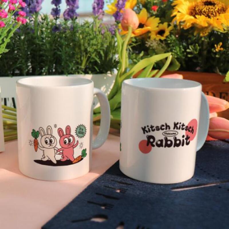 dc431-Design Mug 2p-Kitchen Rabbit 2